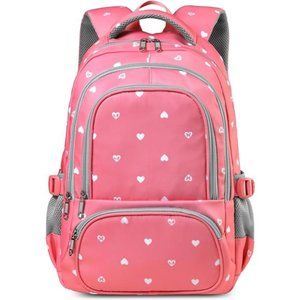 Travel Backpack Girls Pink Bookbags Kindergarten Primary Elementary School Bags